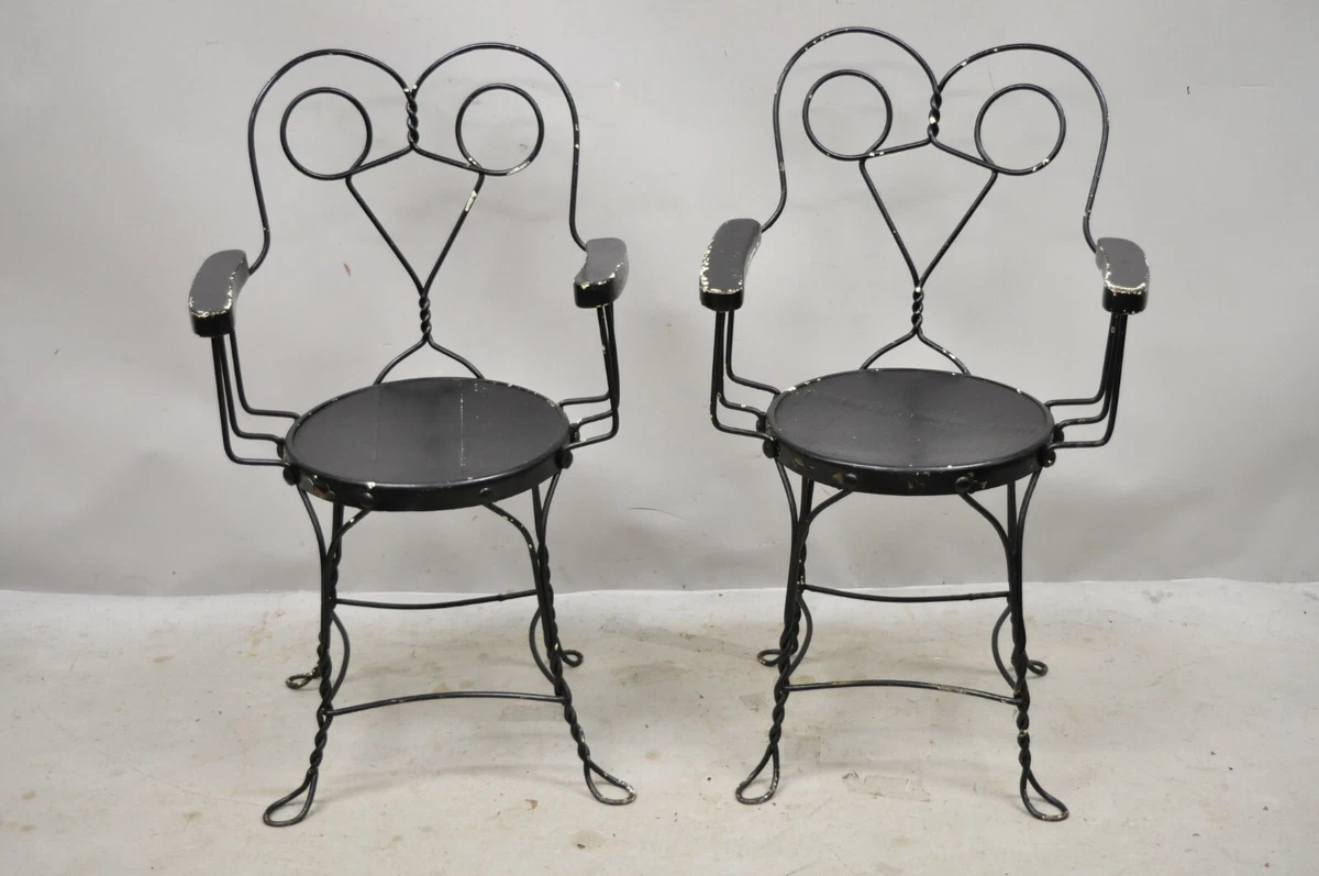 Ebay wrought iron chairs deals