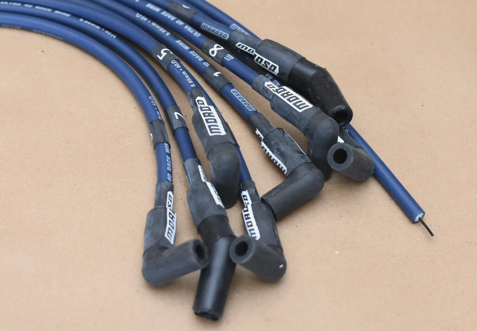 VENTA Cables de bujía Moroso 73675 Ultra 40 sin funda SBF 289 302 5,0 L HEI Foto 2 de 3