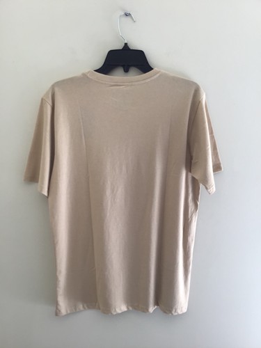 Tommy Hilfiger Boy's T-Shirt Beige  w/ Logo Sz 18/20 X-Large Crew Neck NEW - Picture 11 of 20