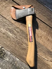 TRUE TEMPER US 03 Camp Axe with Ace Hardware Leather Belt Holster / Sheath