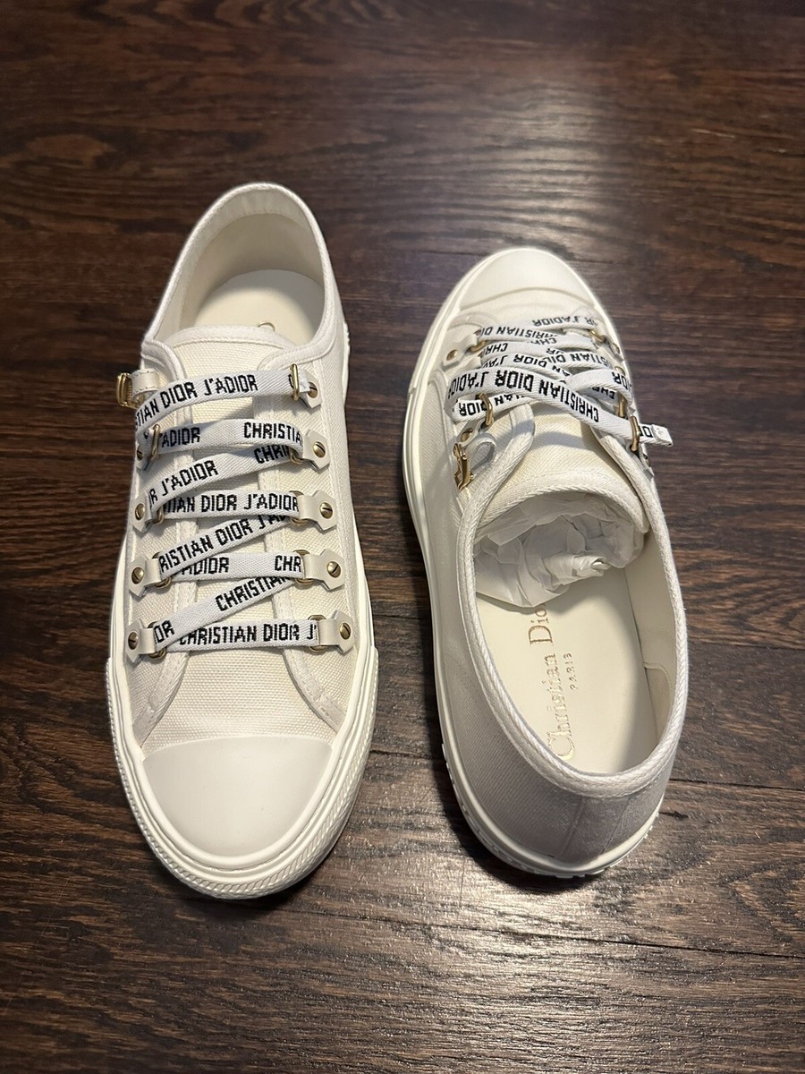 Christian Dior Canvas WALK'N'DIOR SNEAKER Size 41 BRAND NEW Christian Dior Canvas WALK'N'DIOR SNEAKER Size 41 BRAND NEW