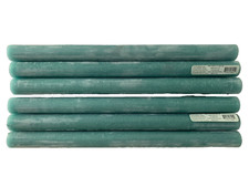 DADANT NOS 7/8" by 12 Round Candle Taper OCEAN TEAL Fragranced Made in USA Set 6