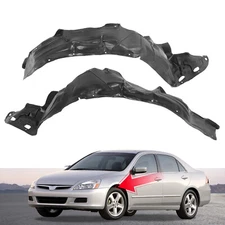 Fender Liner Set Front Driver Passenger Side For Honda Accord Sedan 2003-2007
