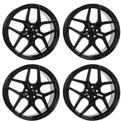 Set of 4 20in Black Alloy Wheel Rims for Lexus IS350, RF665IS 5x114.3 5Lug