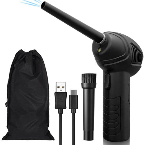 Rechargeable Air Duster Electric Cleaner Cleaning Blower for Car/PC/Keyboard/Pet