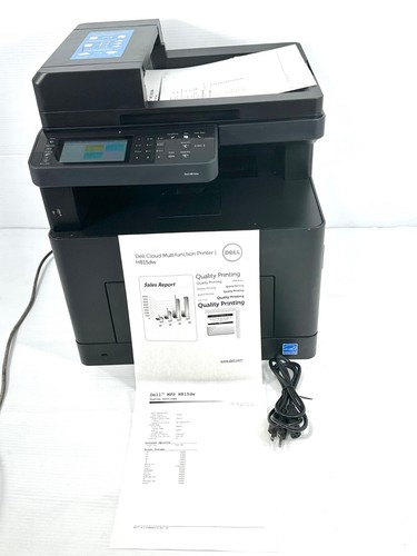 Dell H815DW Monochrome Laser Printer Use 13k Pg Ct MFP, Tested Video, Toner 100% - Picture 2 of 16