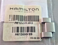 Hamilton H613.000.089 maglia bracciale originale n.o.s. mm18 oyster satin