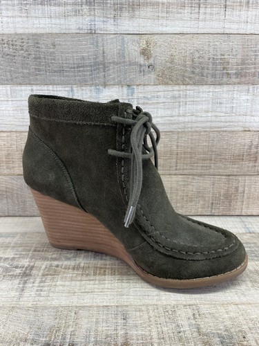 Tacco a zeppa verde Lucky Brand taglia 6 - Foto 7 di 9