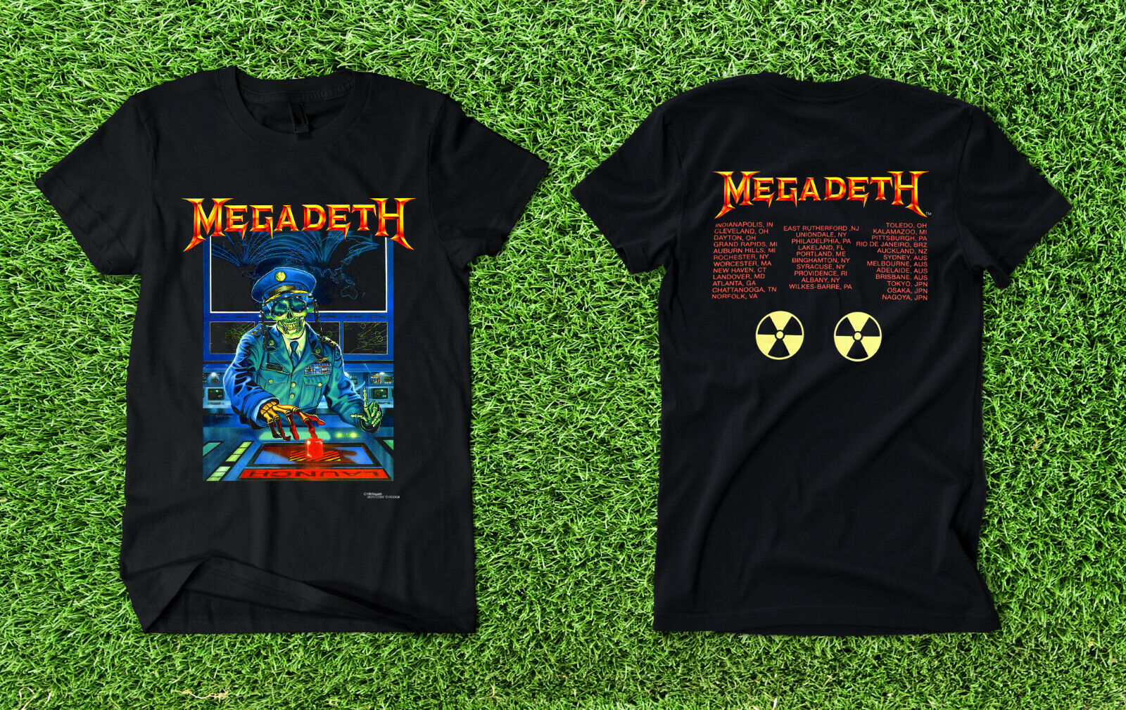 MEGADETH Tシャツ 90年代 レア！ - Tシャツ/カットソー(半袖/袖なし)