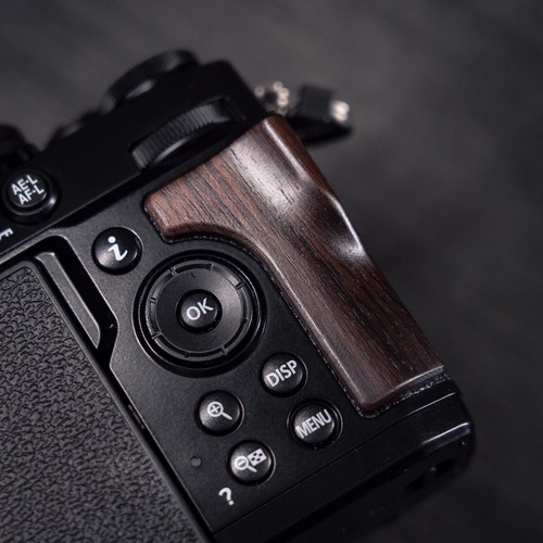 Wooden Finger Handle Grip Thumb Up Grip glue-free for Nikon ZF Camera - Picture 11 of 15