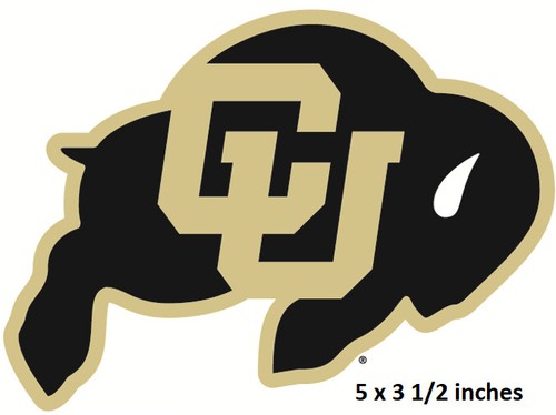 15 STYLES- Colorado Buffaloes Wall Decal CU University Sports Sticker Decor Art - Picture 3 of 16