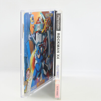 ROCKMAN X4 Megaman SLPS-00902 PS1 Playstation For JP System 4371