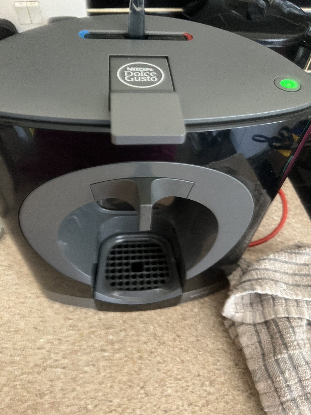 Nescafe Dolce Gusto Oblo Coffee Machine by Krups Black (3700342417159