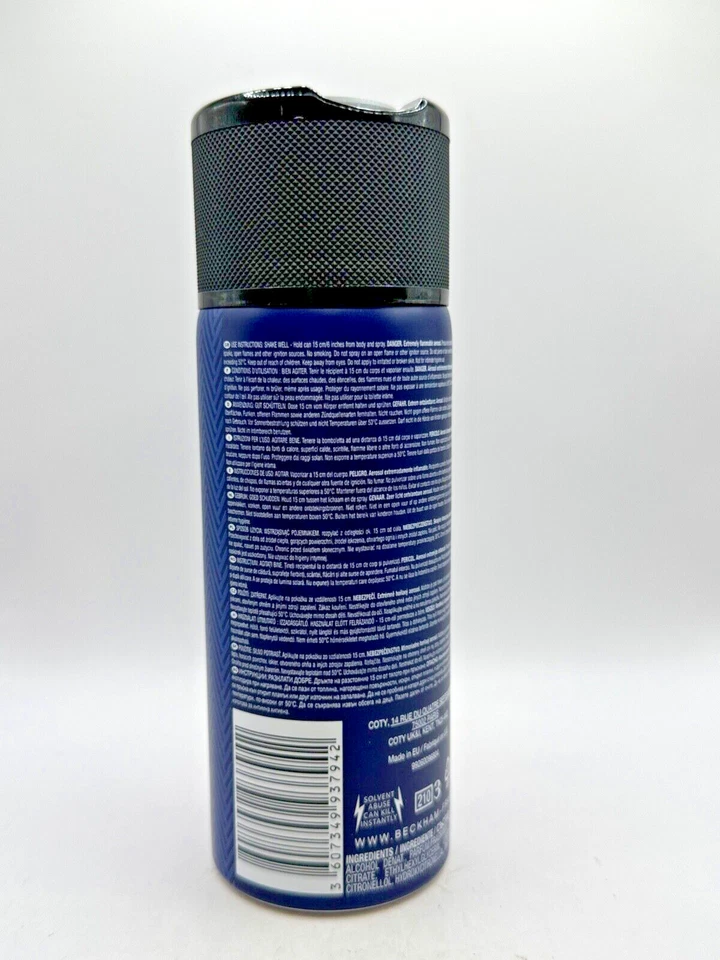 DAVID BECKHAM CLASSIC BLUE BY COTY 150ML SPRAY DESODORANTE - Imagem 2 de 4