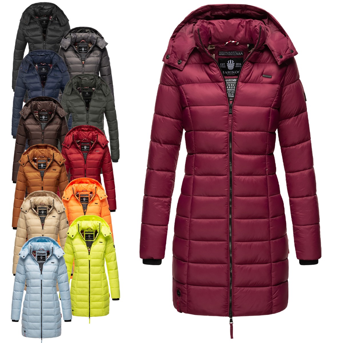 Navahoo Oder Marikoo Marikoo STEPP ABENDSTERNCHEN Wintermantel