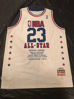 RARE 2003 LIMITED EDITION 1 of 23 MICHAEL JORDAN LAST ALL RARE 2003 LIMITED EDITION 1 of 23 MICHAEL JORDAN LAST ALL