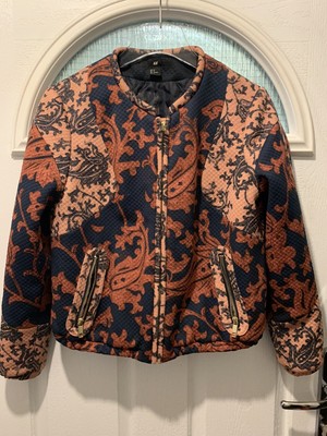 paisley bomber jacket