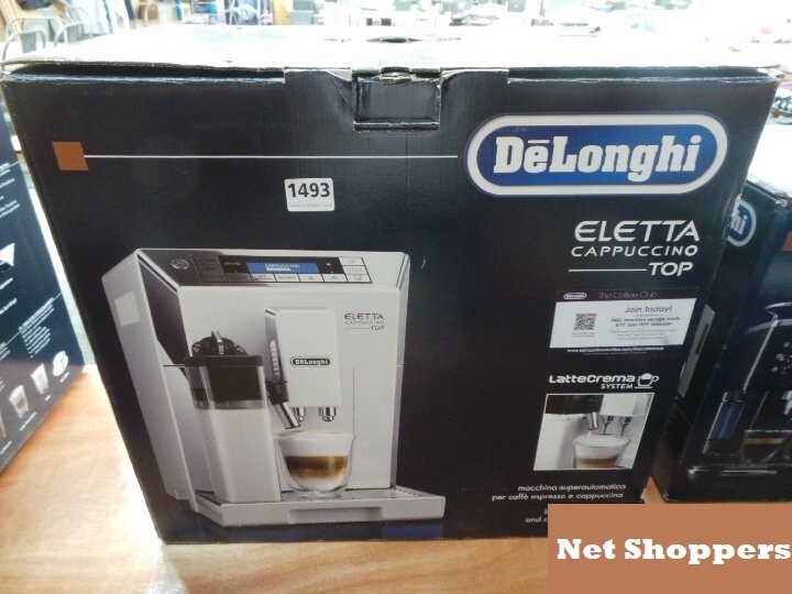 De'Longhi Bean to Cup Coffee Machine Eletta Cappuccino Top De'Longhi Bean to Cup Coffee Machine Eletta Cappuccino Top