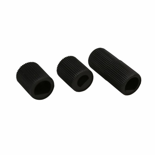 FITS BELLING STOVES NEW WORLD BLACK COOKER OVEN HOB CONTROL KNOB & ADAPTORS x 6 - Picture 6 of 7