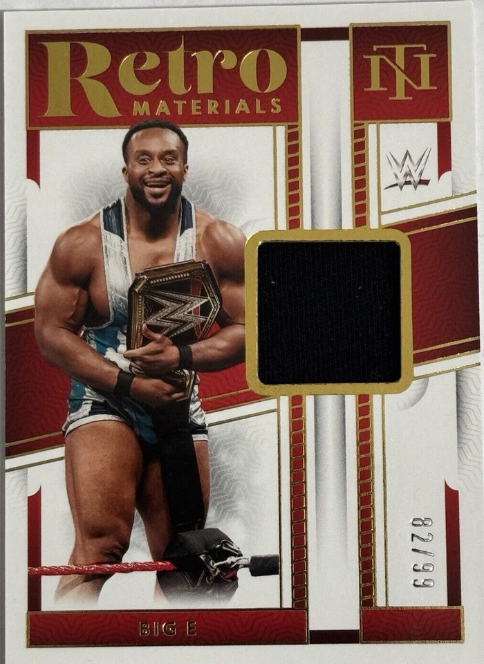 2024 Panini National Treasures WWE - Big E #RM-BGE - 1 of 1