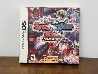 Super Robot Taisen OG Saga: Endless Frontier (Nintendo DS, 2009) Soundtrack CD