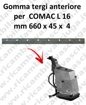 Bavette Avant MXR Pour Autolaveuse FIMAP – 800 Mm, Pièce D'origine Neuve, Référence 12211296