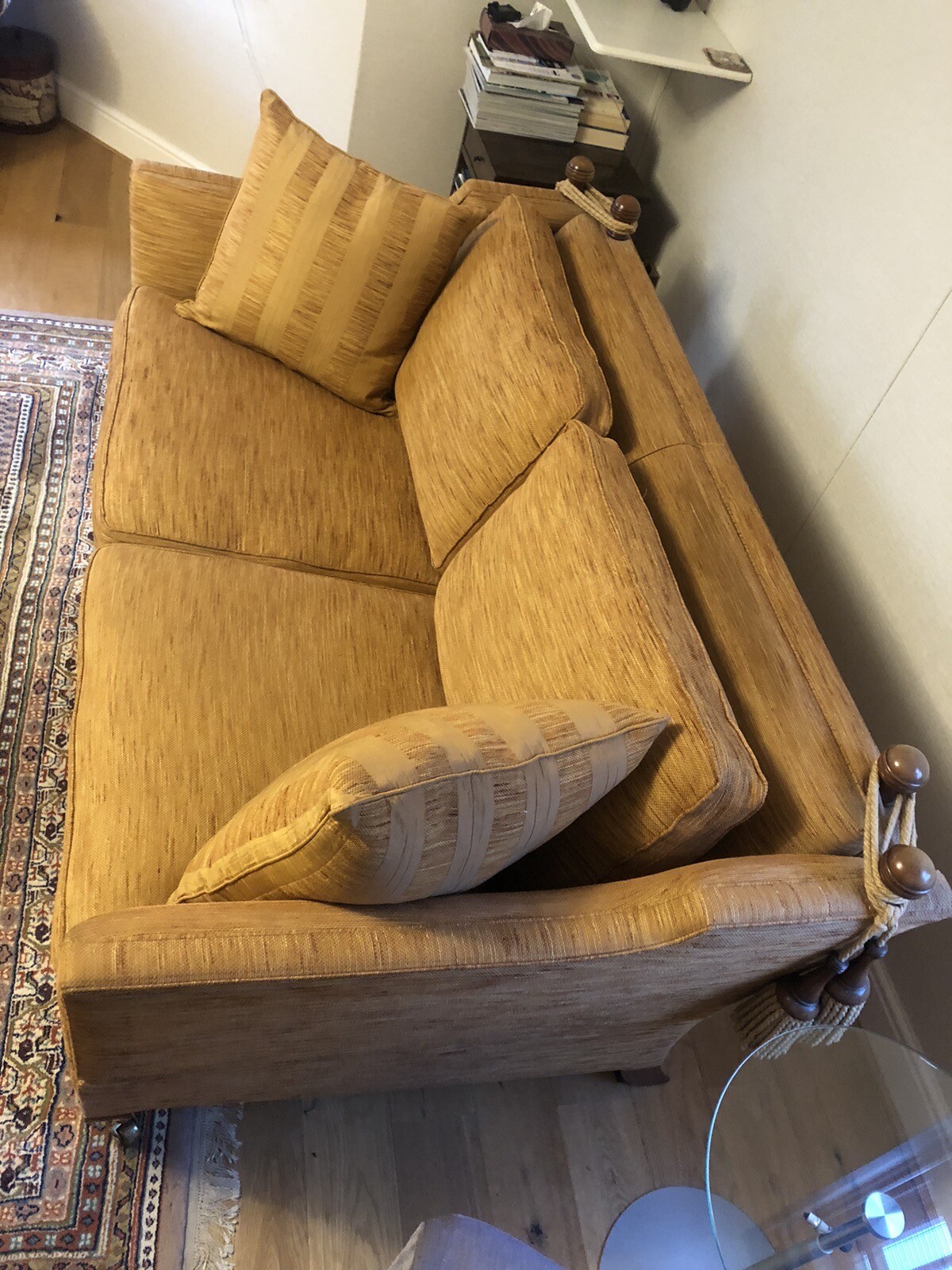 Elegant luxury Handmade Duresta drop arm trafalgar sofa. 2nd of 2 eBay