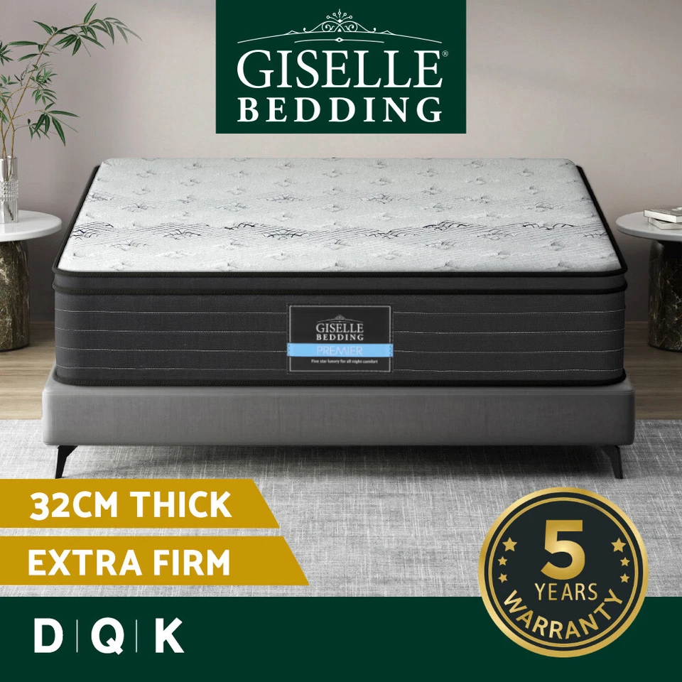 Giselle Bedding 32cm Mattress Extra Firm