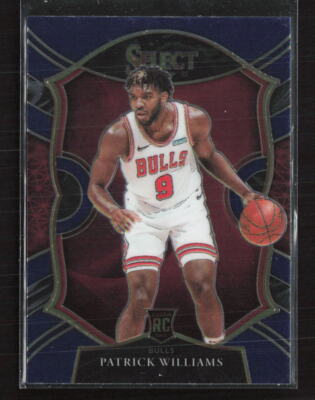2020-21 Panini Select #64 Patrick Williams Blue Chicago Bulls (V 