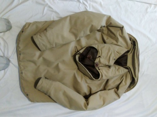 Vintage Remington Mens Hunting Jacket Tan GoreTex, Hooded Coat. - 第 3/7 張圖片