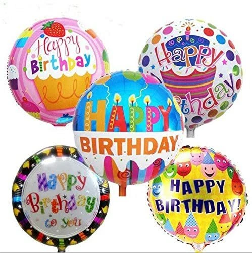 Happy Birthday Balloons Aluminum Foil Balloons Birthday Wedding Party Decoration - Image 2 of 4