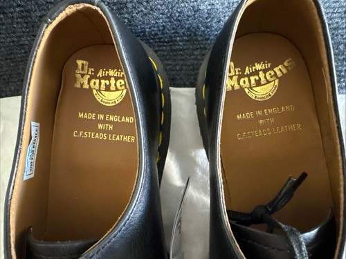 Doc Martens schwarze Oxford-Schuhe hergestellt in England, brandneu, Herrengröße 9 " - Bild 5 von 9