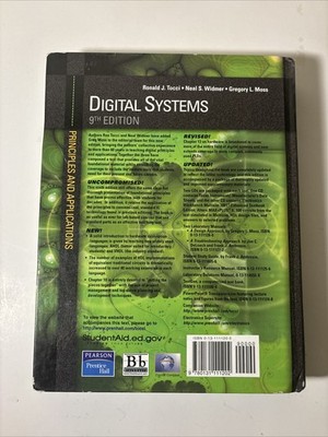 Digital Systems : Principles and Applications by Ronald J. Tocci, Neal S. Widmer
