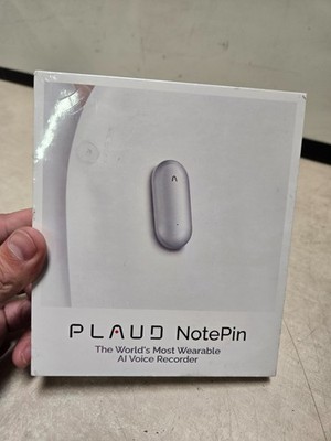 SEALED PLAUD PN0200 NotePin AI Voice/Audio Recorder 64GB | Lunar Silver