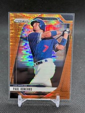 2025 Panini Prizm ORANGE PULSAR /399 Paul Konerko #52 - Los Angeles Dodgers