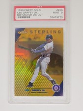 Gold Refractor 5/100 Die Cut 1999 Topps Finest Sterling Psa 9 Ken Griffey Jr