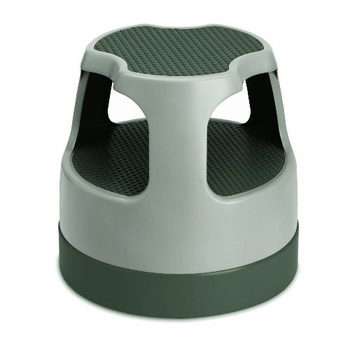 Cramer Scooter Stool - 300 Lb Load Capacity - 15.4" X 15.4" X 15" - Gray - Picture 1 of 3