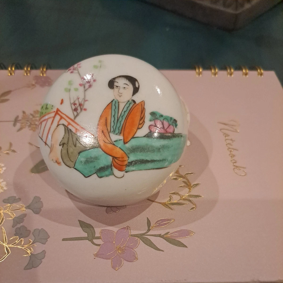陶瓷1900-1940 中式古董盒子| eBay