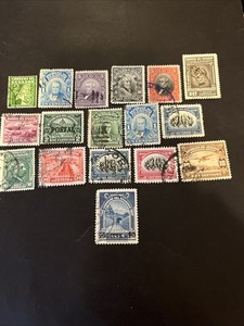 17 Old Ecuador Used Stamps- Lot A-83961