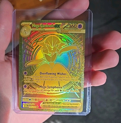 #ad Mega Gardevoir Ex 187 132 Gold Secret Rare Pokemon Card Mint $350.00