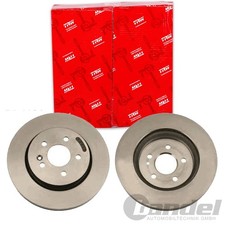 2X TRW BREMSSCHEIBEN 303mm BELÜFTET VORNE PASSEND FÜR MERCEDES-BENZ M-KLASSE |