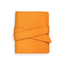 Bvlgari Bulgari Uhrenetui Etui Reiseetui Riemenverschluss Orange travel pouch