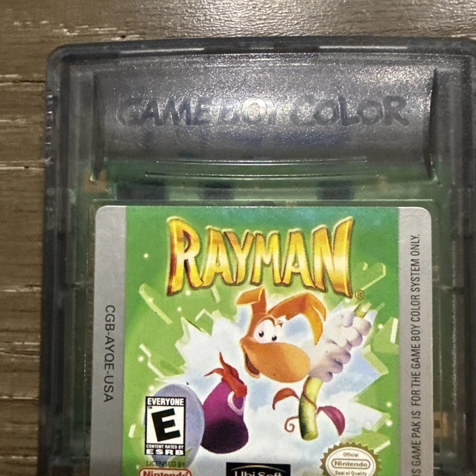Juego Rayman Nintendo Game Boy Color 2000 solo probado Foto 2 de 3