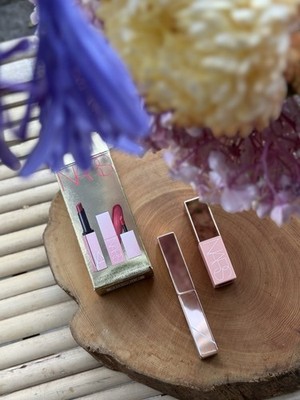 NARS Afterglow Full Size Lipstick & Mini Liquid Blush Duo 2024 Edition Package