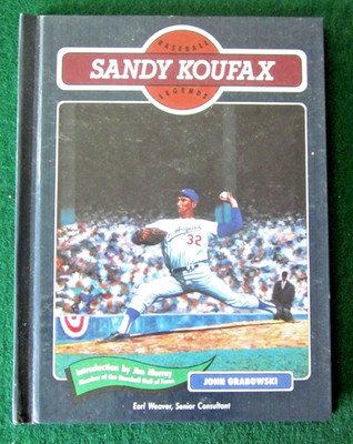 Sandy Koufax Baseball Legends Collection  Vintage Hardcover