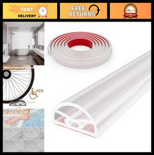 39  Transparent Shower Water Dam Stopper - Self-Adhesive Splash Guard Seal Strip
