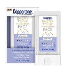 Coppertone Every Tone Sunscreen Face Stick - SPF 55 - 0.49 fl oz