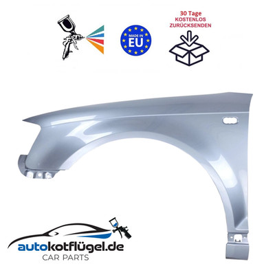 Kotflügel für Audi A3 8P LY7H Links 03 - 08 Vorderseite Lackiert Neu