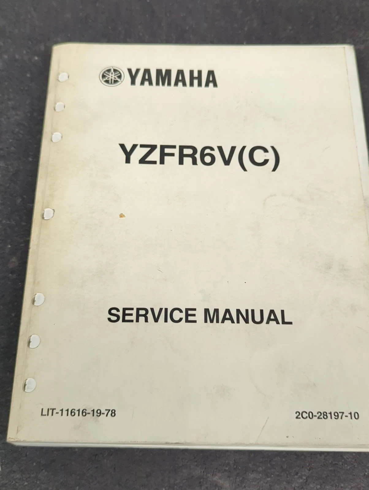 2006 Yamaha YZFR6V(C) Service Manual LIT-11616-19-78