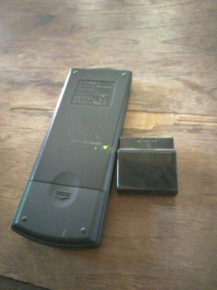 Kit de mando a distancia Sony Playstation 2 Infared DVD - negro  Foto 2 de 4